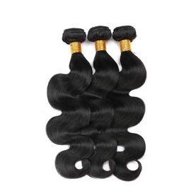 中国 等級9Aのブラジルのバージンの毛30&quot;への自然なボディ波の織り方の束の長さ10&quot; サプライヤー