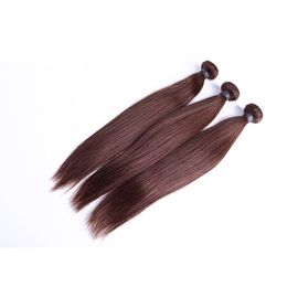 中国 ペルーの人間のバージンのオンブルの毛の織り方色#4焦茶のブラジル人の毛 サプライヤー