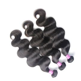 中国 ボディ波のバージンのペルーの毛の織り方は毛延長人間の毛髪を束ねます サプライヤー