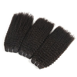 中国 ジェリーの巻き毛のバージンの人間の毛髪は繊維7Aの等級の毛CE/BV/SGSを束ねません サプライヤー