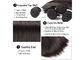 自然で黒いマレーシアの毛延長10-30インチのマレーシアの自然な直毛 サプライヤー
