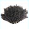 加工されていないバージンのペルーの人間の毛髪はペルーの深い巻き毛のバージンの毛を束ねます サプライヤー