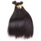 混合された長さ100%の人間の毛髪の束、まっすぐのペルーのバージンの毛もつれ無し サプライヤー