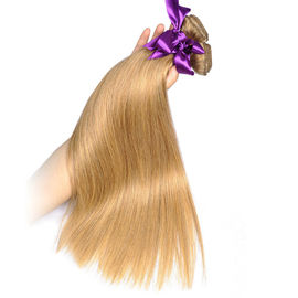 中国 着色されたブラジル人のオンブルの毛の織り方のよこ糸#27色のまっすぐなバージンの毛延長 サプライヤー