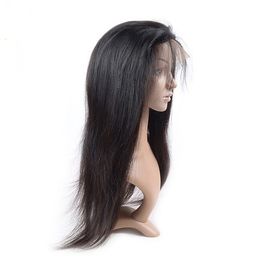 中国 黒人女性の自然な見るかつらのためのまっすぐなブラジルの人間の毛髪のかつら サプライヤー