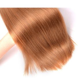 #30色のまっすぐなブラジルの毛の未加工毛材料は12"自由に取除かれる膚触りがよい柔らかさ26"へのカールすることができます サプライヤー